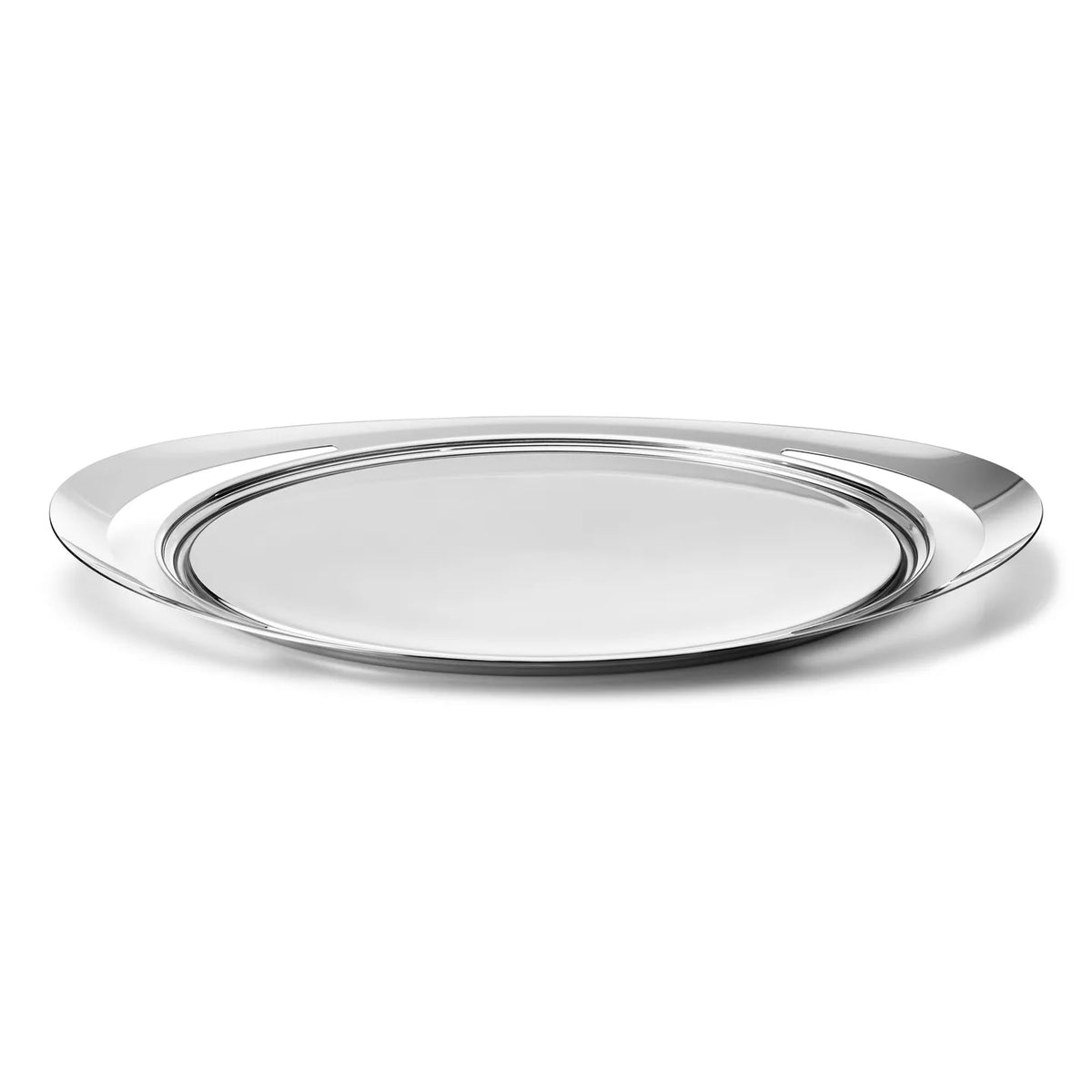 Plateau Cobra – Georg Jensen – Inox poli effet miroir