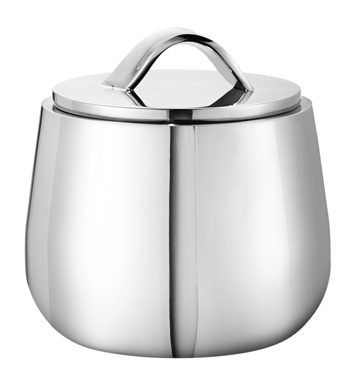 Sucrier Helix – Georg Jensen – Inox poli effet miroir